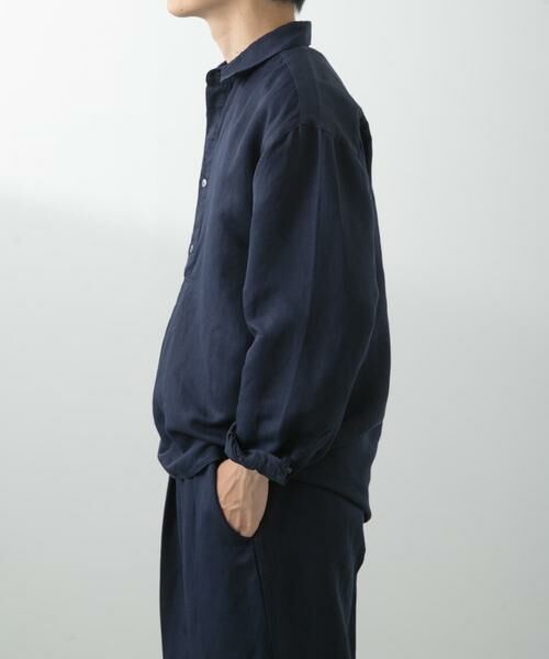 URBAN RESEARCH ITEMS / アーバンリサーチ アイテムズ シャツ・ブラウス | Linen Blend Pullover Shirts | 詳細7