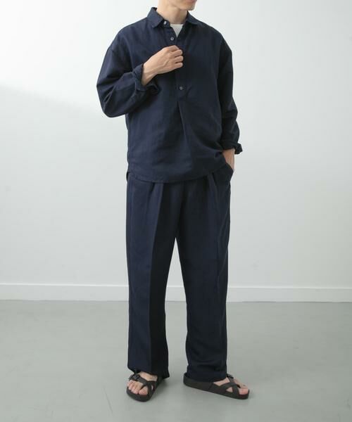 URBAN RESEARCH ITEMS / アーバンリサーチ アイテムズ シャツ・ブラウス | Linen Blend Pullover Shirts | 詳細8