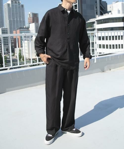 URBAN RESEARCH ITEMS / アーバンリサーチ アイテムズ シャツ・ブラウス | Linen Blend Pullover Shirts | 詳細25