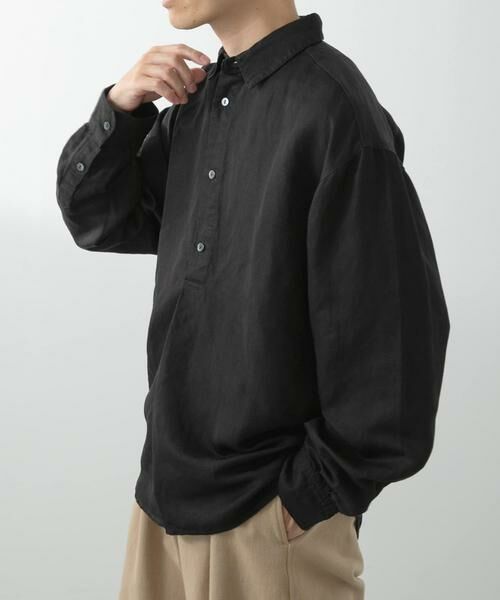 URBAN RESEARCH ITEMS / アーバンリサーチ アイテムズ シャツ・ブラウス | Linen Blend Pullover Shirts | 詳細26