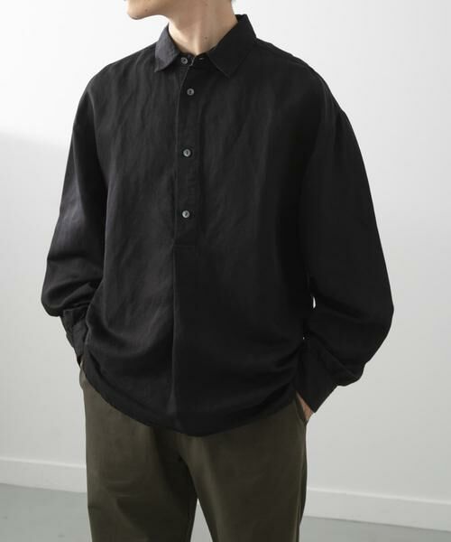 URBAN RESEARCH ITEMS / アーバンリサーチ アイテムズ シャツ・ブラウス | Linen Blend Pullover Shirts | 詳細18