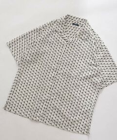 URBAN RESEARCH ITEMS / アーバンリサーチ アイテムズ シャツ・ブラウス | ジオメトリックプリントオープンカラーシャツA