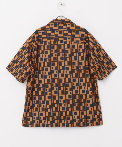 URBAN RESEARCH ITEMS / アーバンリサーチ アイテムズ シャツ・ブラウス | ジオメトリックプリントオープンカラーシャツB | 詳細8