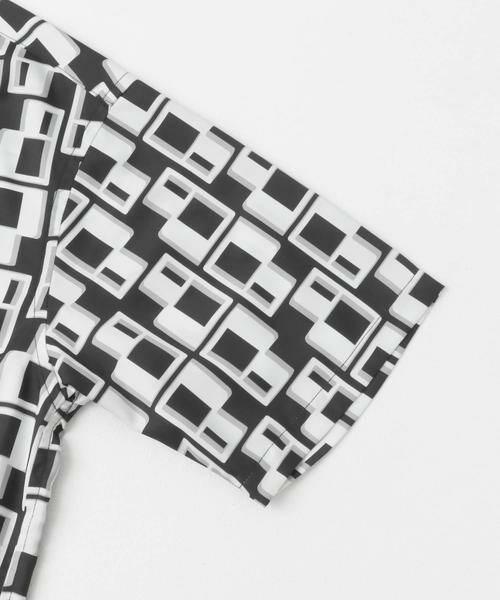 URBAN RESEARCH ITEMS / アーバンリサーチ アイテムズ シャツ・ブラウス | ジオメトリックプリントオープンカラーシャツB | 詳細23