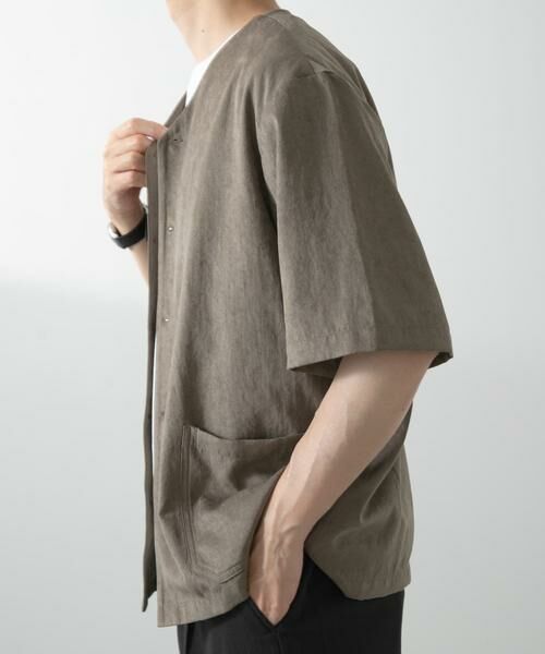 URBAN RESEARCH ITEMS / アーバンリサーチ アイテムズ シャツ・ブラウス | F.S. Vネック半袖シャツ | 詳細5