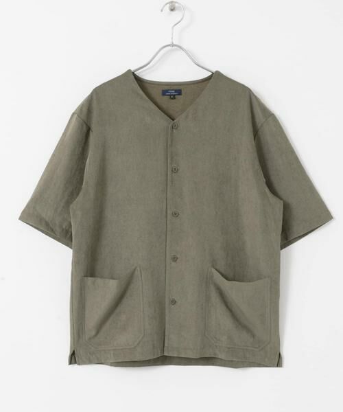 URBAN RESEARCH ITEMS / アーバンリサーチ アイテムズ シャツ・ブラウス | F.S. Vネック半袖シャツ | 詳細8