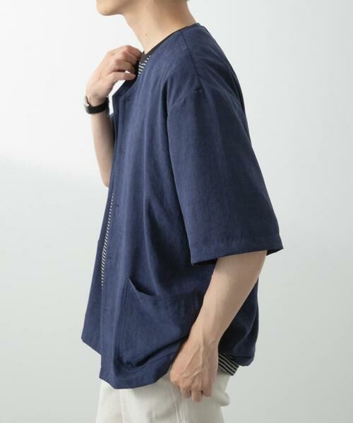 URBAN RESEARCH ITEMS / アーバンリサーチ アイテムズ シャツ・ブラウス | F.S. Vネック半袖シャツ | 詳細12