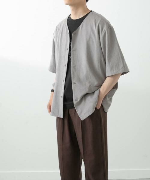 URBAN RESEARCH ITEMS / アーバンリサーチ アイテムズ シャツ・ブラウス | F.S. Vネック半袖シャツ | 詳細26