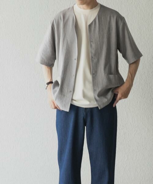 URBAN RESEARCH ITEMS / アーバンリサーチ アイテムズ シャツ・ブラウス | F.S. Vネック半袖シャツ | 詳細19