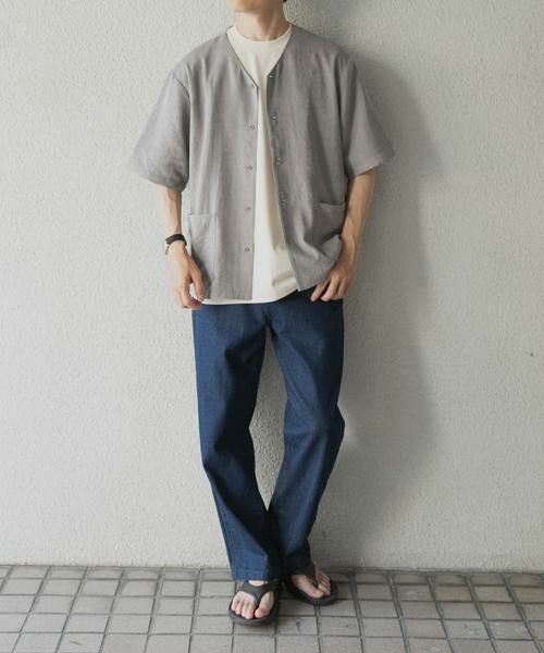 URBAN RESEARCH ITEMS / アーバンリサーチ アイテムズ シャツ・ブラウス | F.S. Vネック半袖シャツ | 詳細20