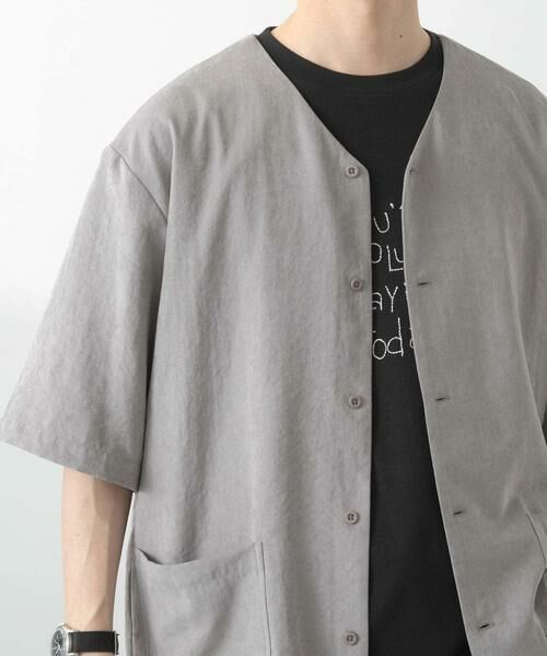 URBAN RESEARCH ITEMS / アーバンリサーチ アイテムズ シャツ・ブラウス | F.S. Vネック半袖シャツ | 詳細21