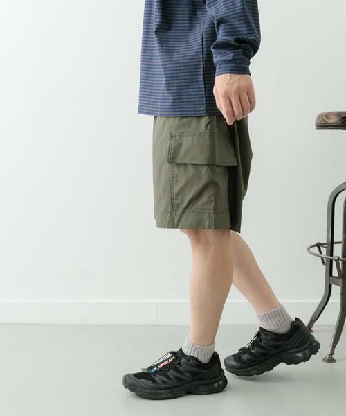 URBAN RESEARCH ITEMS / アーバンリサーチ アイテムズ ショート・ハーフ・半端丈パンツ | ウエストイージーポリカーゴショーツ | 詳細11