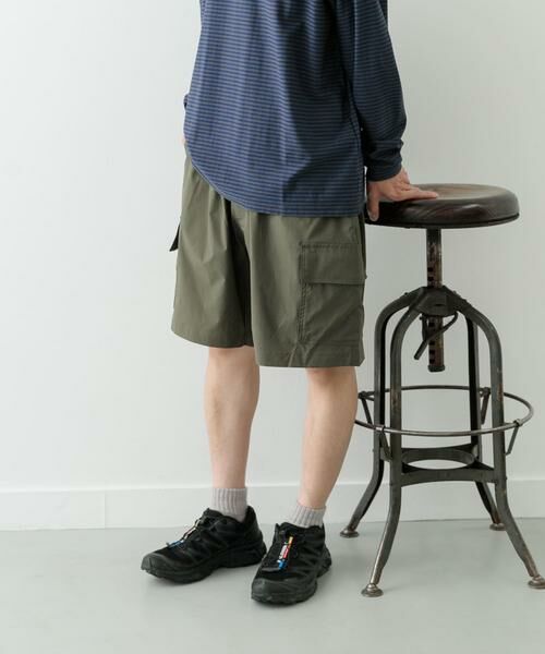 URBAN RESEARCH ITEMS / アーバンリサーチ アイテムズ ショート・ハーフ・半端丈パンツ | ウエストイージーポリカーゴショーツ | 詳細12