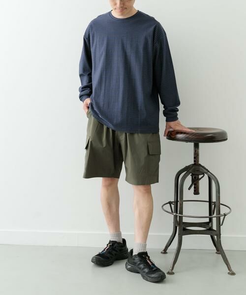 URBAN RESEARCH ITEMS / アーバンリサーチ アイテムズ ショート・ハーフ・半端丈パンツ | ウエストイージーポリカーゴショーツ | 詳細13