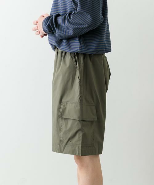 URBAN RESEARCH ITEMS / アーバンリサーチ アイテムズ ショート・ハーフ・半端丈パンツ | ウエストイージーポリカーゴショーツ | 詳細15