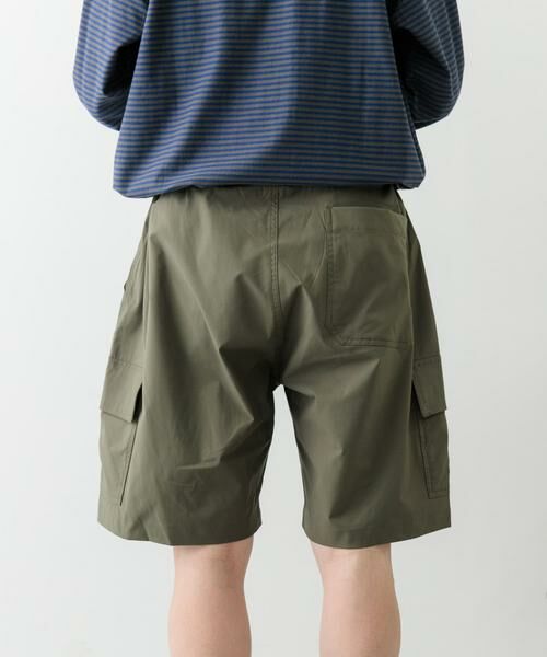 URBAN RESEARCH ITEMS / アーバンリサーチ アイテムズ ショート・ハーフ・半端丈パンツ | ウエストイージーポリカーゴショーツ | 詳細16