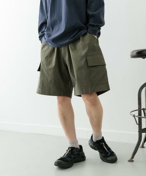 URBAN RESEARCH ITEMS / アーバンリサーチ アイテムズ ショート・ハーフ・半端丈パンツ | ウエストイージーポリカーゴショーツ | 詳細7