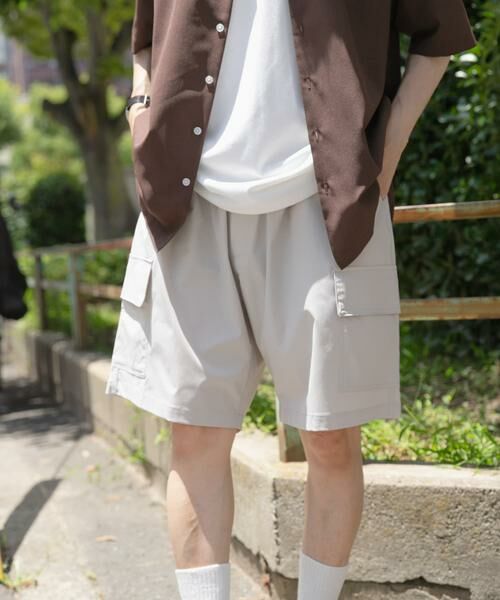 URBAN RESEARCH ITEMS / アーバンリサーチ アイテムズ ショート・ハーフ・半端丈パンツ | ウエストイージーポリカーゴショーツ | 詳細19