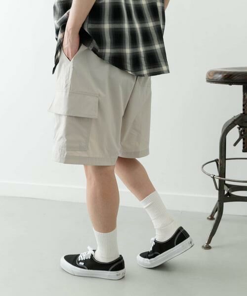 URBAN RESEARCH ITEMS / アーバンリサーチ アイテムズ ショート・ハーフ・半端丈パンツ | ウエストイージーポリカーゴショーツ | 詳細22