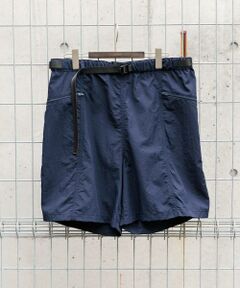 URBAN RESEARCH ITEMS / アーバンリサーチ アイテムズ ショート・ハーフ・半端丈パンツ | 『撥水/イージーケア/接触冷感/UVカット』タスランナイロンウェビングベルトショーツ