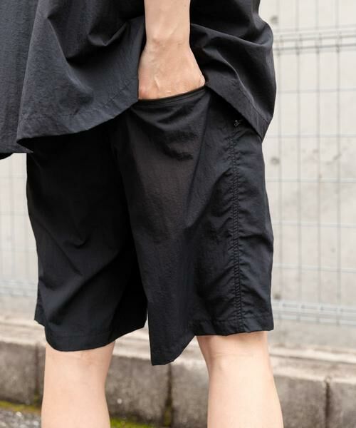 URBAN RESEARCH ITEMS / アーバンリサーチ アイテムズ ショート・ハーフ・半端丈パンツ | 『撥水/イージーケア/接触冷感/UVカット』タスランナイロンウェビングベルトショーツ | 詳細19