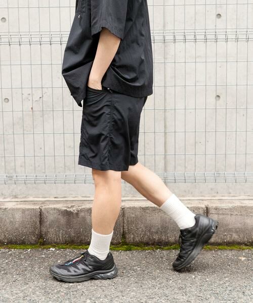 URBAN RESEARCH ITEMS / アーバンリサーチ アイテムズ ショート・ハーフ・半端丈パンツ | 『撥水/イージーケア/接触冷感/UVカット』タスランナイロンウェビングベルトショーツ | 詳細20
