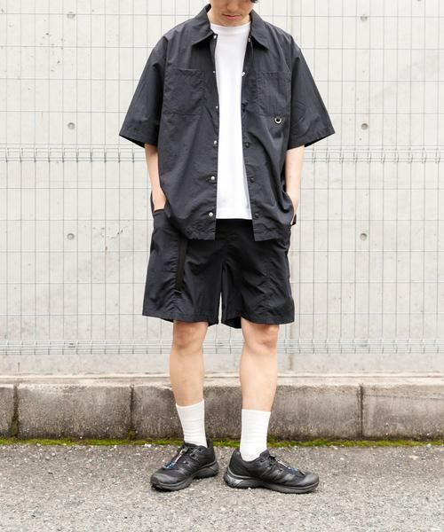 URBAN RESEARCH ITEMS / アーバンリサーチ アイテムズ ショート・ハーフ・半端丈パンツ | 『撥水/イージーケア/接触冷感/UVカット』タスランナイロンウェビングベルトショーツ | 詳細21