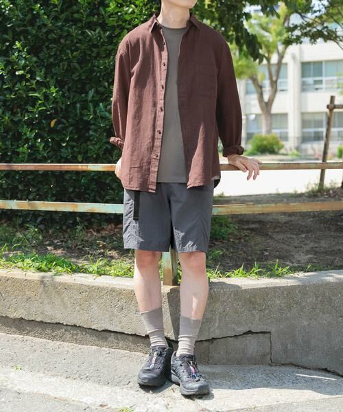 URBAN RESEARCH ITEMS / アーバンリサーチ アイテムズ ショート・ハーフ・半端丈パンツ | 『撥水/イージーケア/接触冷感/UVカット』タスランナイロンウェビングベルトショーツ | 詳細28