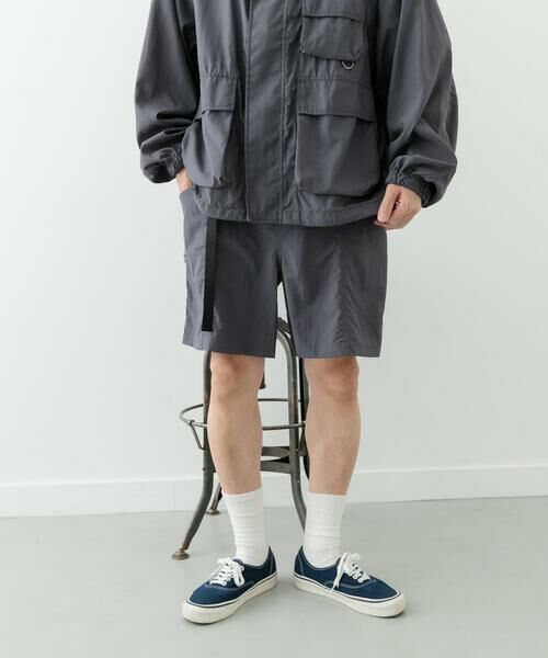 URBAN RESEARCH ITEMS / アーバンリサーチ アイテムズ ショート・ハーフ・半端丈パンツ | 『撥水/イージーケア/接触冷感/UVカット』タスランナイロンウェビングベルトショーツ | 詳細29