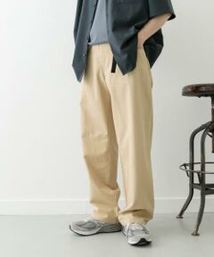 URBAN RESEARCH ITEMS / アーバンリサーチ アイテムズ その他パンツ | ウェビングベルト ツイルストレートパンツ