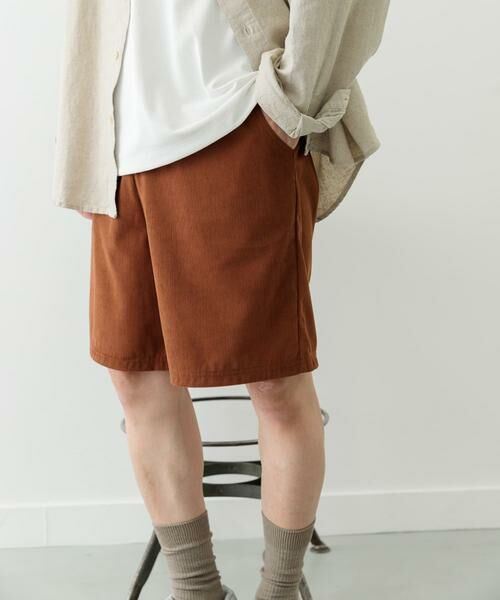 URBAN RESEARCH ITEMS / アーバンリサーチ アイテムズ ショート・ハーフ・半端丈パンツ | サマーコーデュロイイージーショーツ | 詳細6