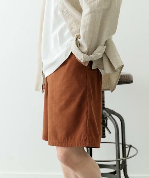 URBAN RESEARCH ITEMS / アーバンリサーチ アイテムズ ショート・ハーフ・半端丈パンツ | サマーコーデュロイイージーショーツ | 詳細7