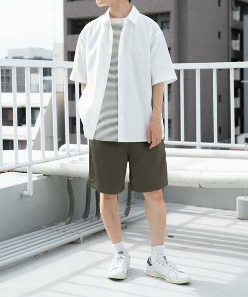 URBAN RESEARCH ITEMS / アーバンリサーチ アイテムズ ショート・ハーフ・半端丈パンツ | マシンウォッシャブルピケイージーショーツ | 詳細3