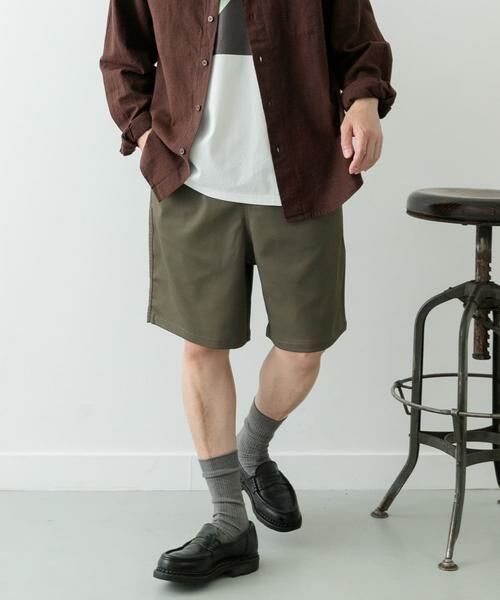 URBAN RESEARCH ITEMS / アーバンリサーチ アイテムズ ショート・ハーフ・半端丈パンツ | マシンウォッシャブルピケイージーショーツ | 詳細7