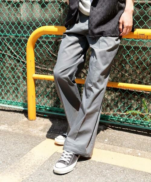 URBAN RESEARCH ITEMS / アーバンリサーチ アイテムズ その他パンツ | センタープレスフレアードトラウザー | 詳細22