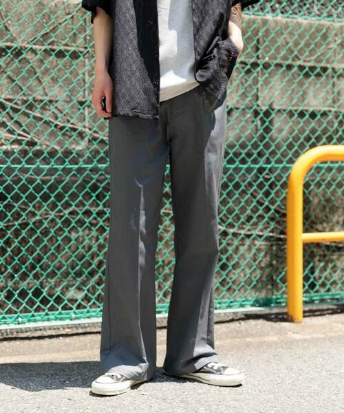 URBAN RESEARCH ITEMS / アーバンリサーチ アイテムズ その他パンツ | センタープレスフレアードトラウザー | 詳細23