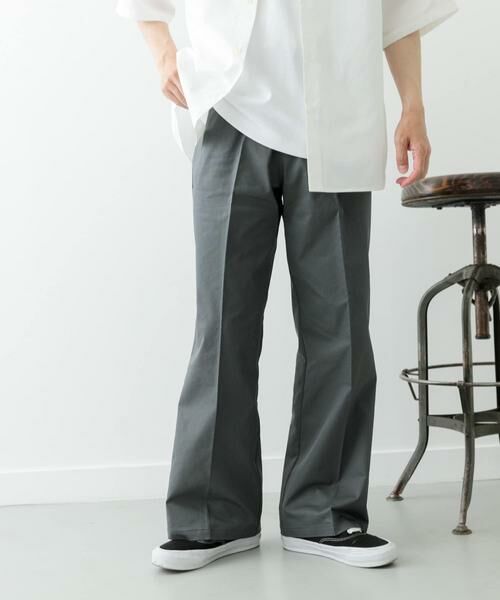 URBAN RESEARCH ITEMS / アーバンリサーチ アイテムズ その他パンツ | センタープレスフレアードトラウザー | 詳細28