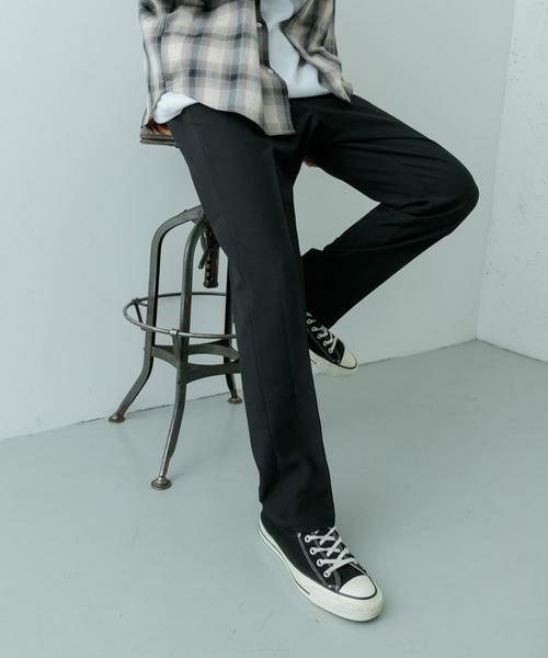 ひーです！2/5まで セール】 2wayストレッチ テーパードスラックス （その他パンツ