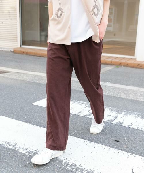 URBAN RESEARCH ITEMS / アーバンリサーチ アイテムズ その他パンツ | 『セットアップ対応』天然素材リネンコットンウエストイージーパンツ | 詳細11