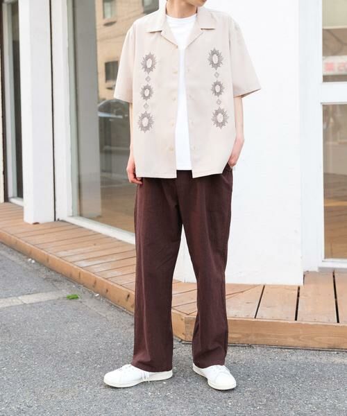 URBAN RESEARCH ITEMS / アーバンリサーチ アイテムズ その他パンツ | 『セットアップ対応』天然素材リネンコットンウエストイージーパンツ | 詳細13