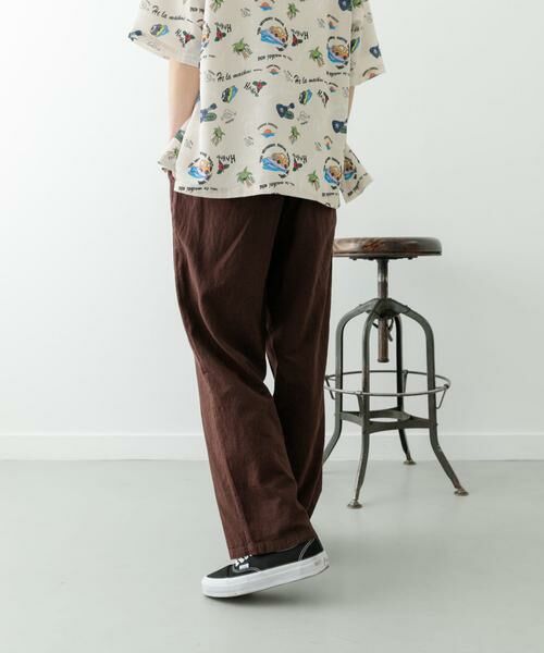URBAN RESEARCH ITEMS / アーバンリサーチ アイテムズ その他パンツ | 『セットアップ対応』天然素材リネンコットンウエストイージーパンツ | 詳細6