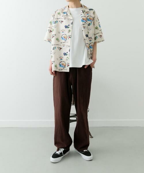 URBAN RESEARCH ITEMS / アーバンリサーチ アイテムズ その他パンツ | 『セットアップ対応』天然素材リネンコットンウエストイージーパンツ | 詳細8