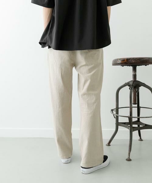 URBAN RESEARCH ITEMS / アーバンリサーチ アイテムズ その他パンツ | 『セットアップ対応』天然素材リネンコットンウエストイージーパンツ | 詳細27
