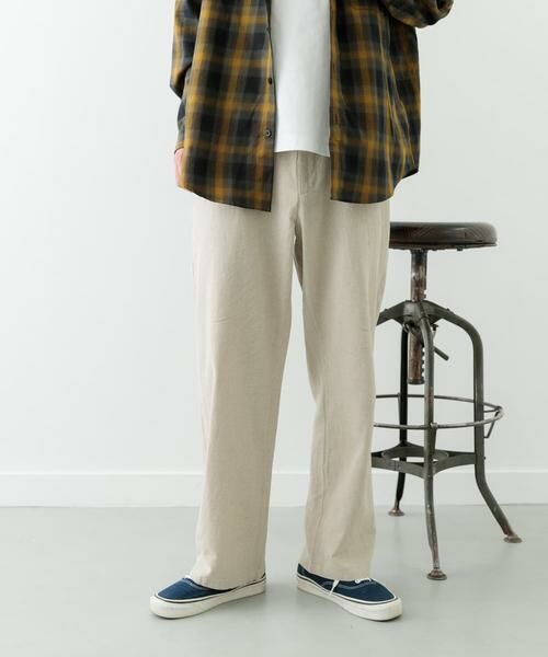 URBAN RESEARCH ITEMS / アーバンリサーチ アイテムズ その他パンツ | 『セットアップ対応』天然素材リネンコットンウエストイージーパンツ | 詳細29