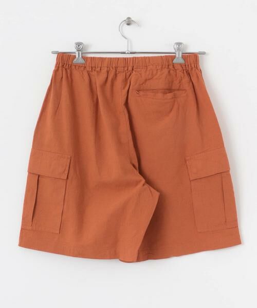 URBAN RESEARCH ITEMS / アーバンリサーチ アイテムズ ショート・ハーフ・半端丈パンツ | 『セットアップ対応』天然素材リネンコットンイージーカーゴショーツ | 詳細10