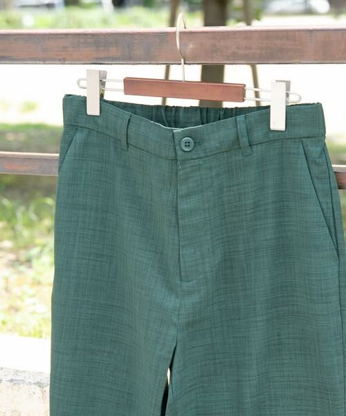 URBAN RESEARCH ITEMS/アーバンリサーチ アイテムズ 『イージーケア/速乾/UVカット』『セットアップ対応』クイックドライリネンタッチイージーパンツ グリーン M URBAN RESEARCH ITEMS/アーバンリサーチ アイテムズ 『イージーケア/速乾/UVカット』『セットアップ対応』クイックドライリネンタッチイージーパンツ グリーン M