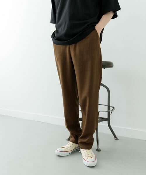 URBAN RESEARCH ITEMS / アーバンリサーチ アイテムズ その他パンツ | 『イージーケア/速乾/UVカット』『セットアップ対応』クイックドライリネンタッチイージーパンツ | 詳細14