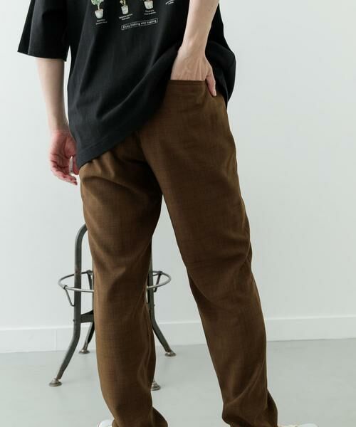URBAN RESEARCH ITEMS / アーバンリサーチ アイテムズ その他パンツ | 『イージーケア/速乾/UVカット』『セットアップ対応』クイックドライリネンタッチイージーパンツ | 詳細16