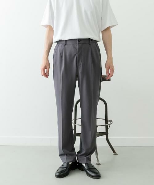 URBAN RESEARCH ITEMS / アーバンリサーチ アイテムズ その他パンツ | 梨地ジャガードピンタックパンツ | 詳細12
