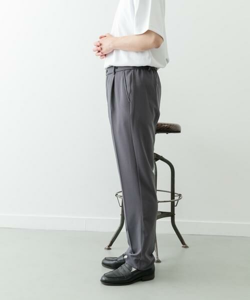 URBAN RESEARCH ITEMS / アーバンリサーチ アイテムズ その他パンツ | 梨地ジャガードピンタックパンツ | 詳細13